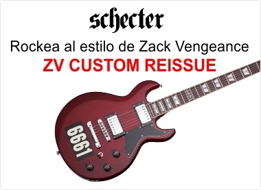 Guitarra eléctrica Signature Zack Vengeance de Schecter